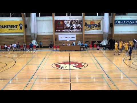 EYBL U17, West Coast All-Stars - KK HITO/sPORTKUNDA, II veerandaeg, 16.01.2015, Jõhvi