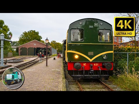 MBS 451 met passagierstrein vertrekt te Boekelo als rit 26 naar Haaksbergen!