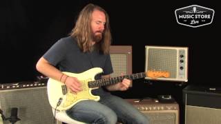 Video thumbnail for 1963 Fender Stratocaster Tone Review and Demo by MusicStoreLive.com