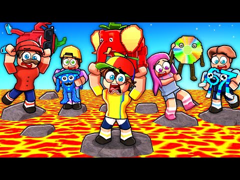 ROBLOX SURVIVE LAVA FOR BRAINROTS!