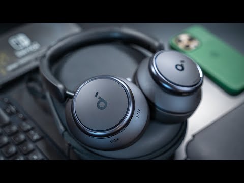 Soundcore Space Q45 Wireless ANC Headphones Review - Long Lasting, BOOMING Sound! | Raymond Strazdas