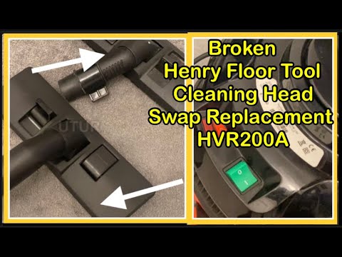 Broken Henry Hoover Cleaning Head Floor Tool Swap replacement - Replace Vacuum Cleaner Head this way