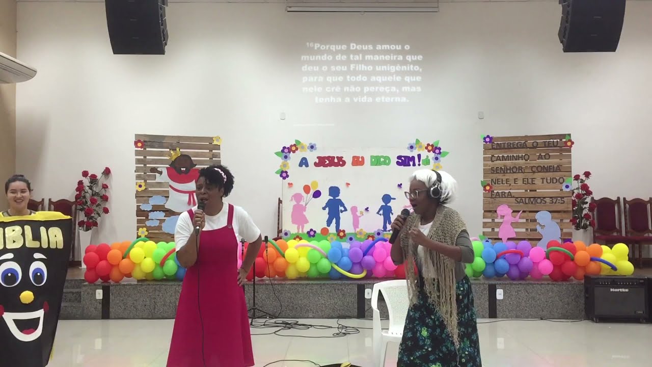 Pregação Infantil - A vovó que queria ir para o céu com a cheia de pecados.