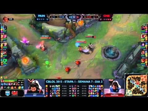 Nappon rouba o Baron em CNB vs paiN Gaming