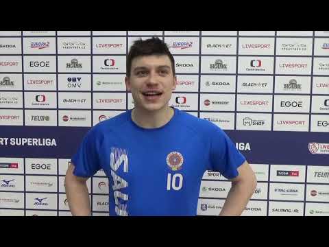 ROZHOVORY: Ondřej Kašpárek a Josef Juha po Předvýběr.CZ Florbal MB - ACEMA Sparta Praha (2. SF)