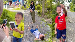 Download lagu BEST OF SAN RAZKA | Funny Video | Viral #03 | Razka pranks his mother mp3