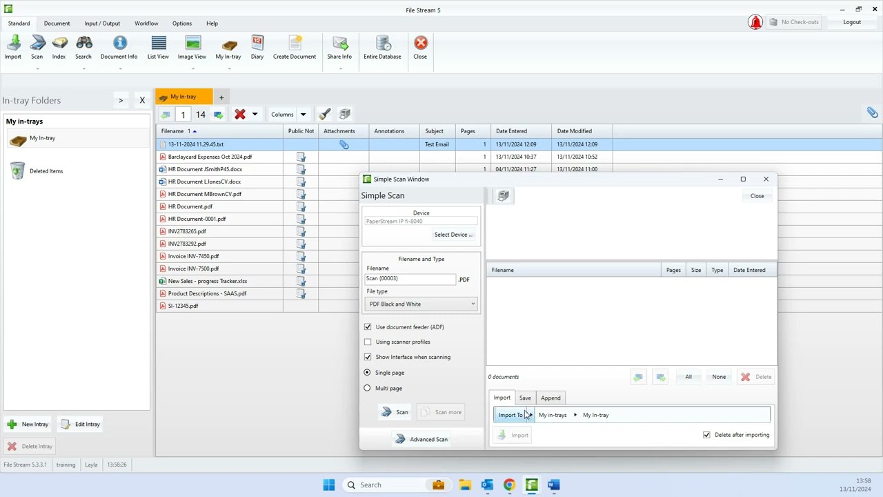 Document Scanning Tutorial