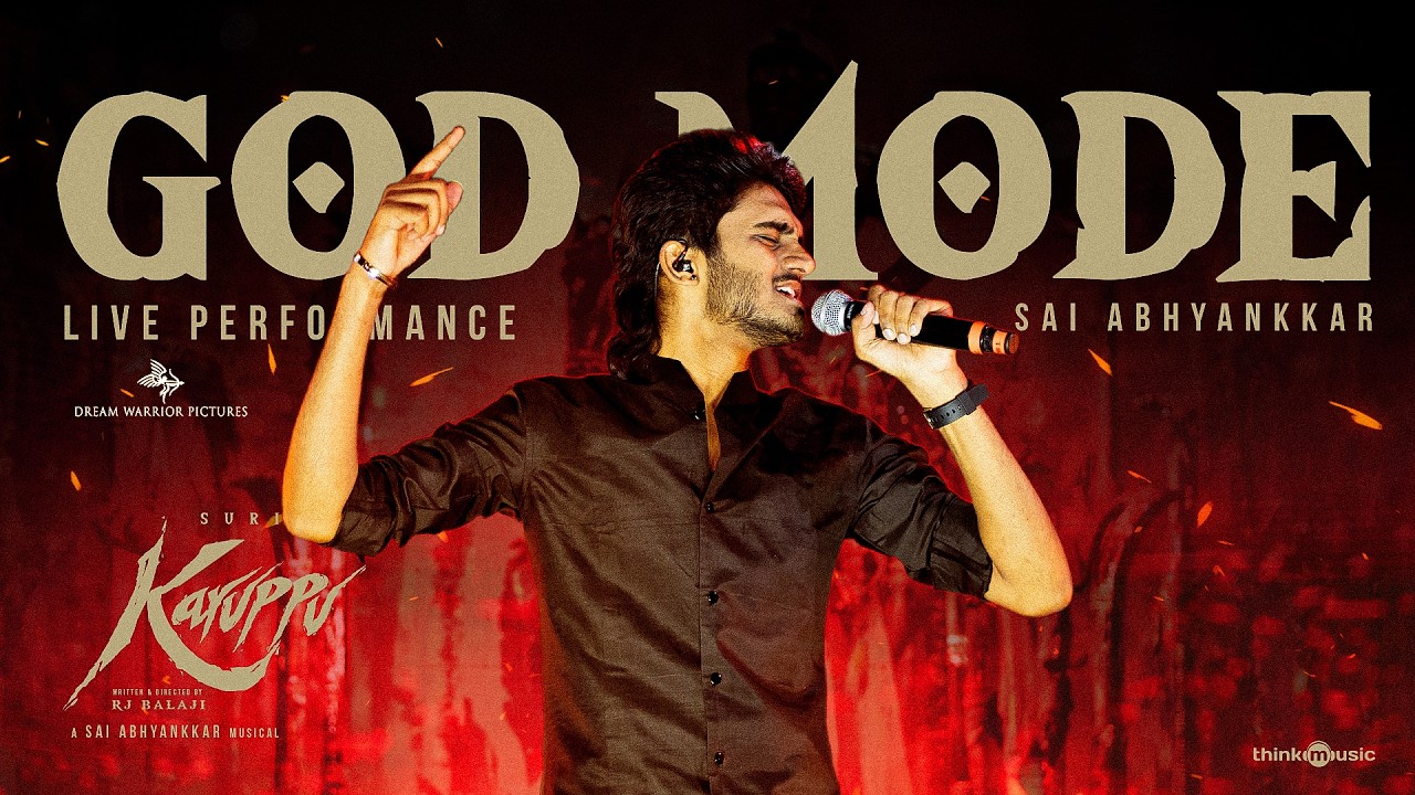 God Mode - Live Performance | Suriya's Karuppu | RJB | @SaiAbhyankkar| Dream Warrior Pictures