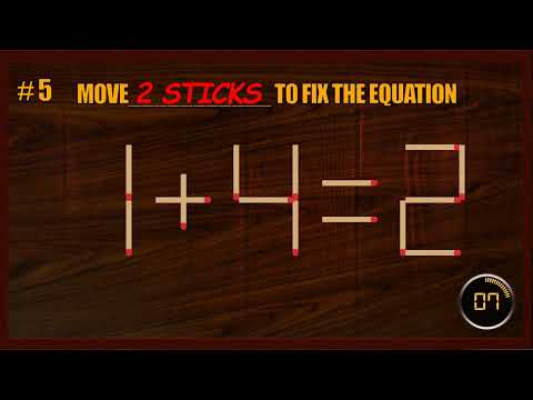 Matchstick Puzzle #213| Matchstick Logic Puzzles |Matchstick Puzzles with Answers| Matchstick Tricks