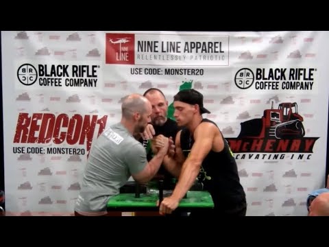 Dustin Hyatt vs Cody VandeWeerd Monster Factory Armwrestling 2