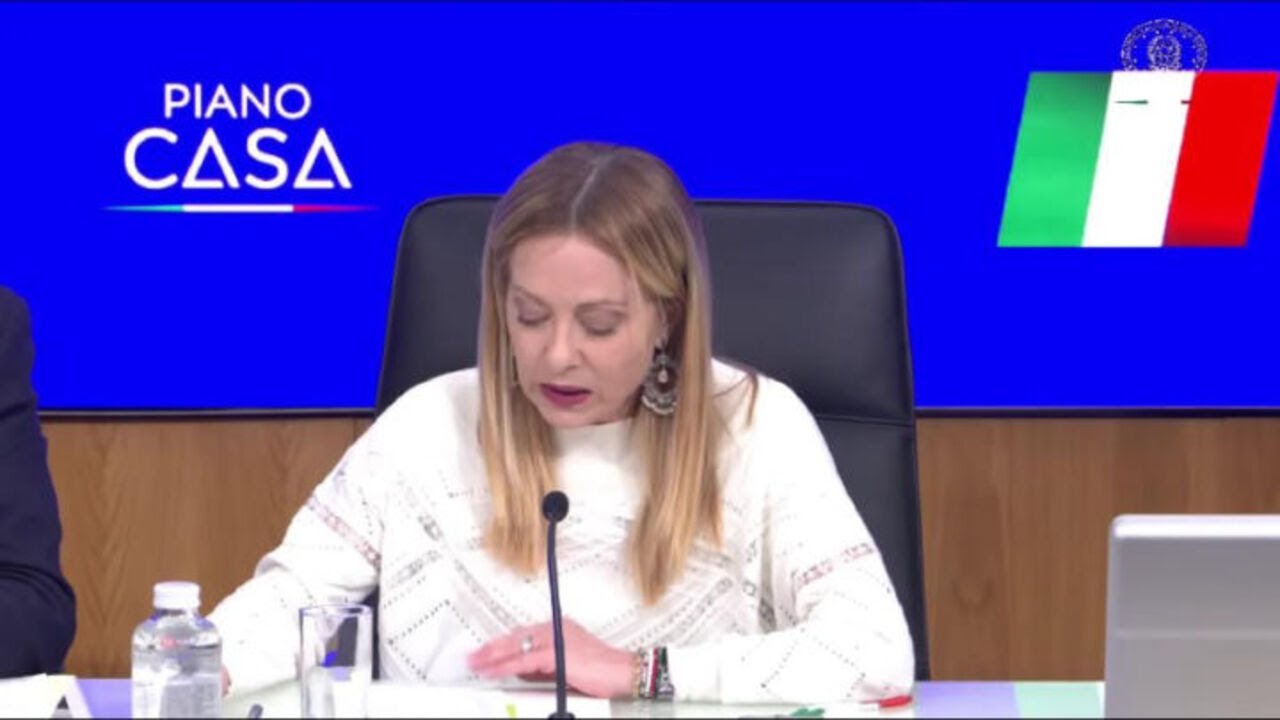 Meloni: Questo Decreto pone le basi per un vasto Piano Casa