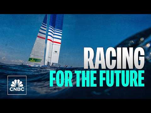 帆船錦標賽（SailGP）有兩個領獎臺--一個為體育，一個為地球 (SailGP has two podiums — one for sport and one for the planet)