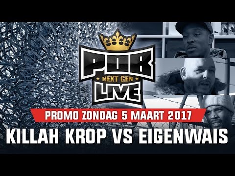 Killah Krop vs Eigenwais  - Vooruitblik (Promo) Punchoutbattles Live 5 Maart