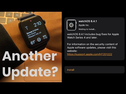 watchOS 8.4.1 is out already? Here's why you need to update NOW! (Series 4 and newer only?)