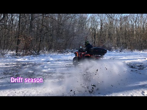 Atv riding #74 - Invazia Caprioarelor in Padure si Drifturi cu Cfmoto-ul !!