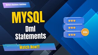 Download the video "MySQL ; Introduction to Data Manipulation Language Statements Part 3"