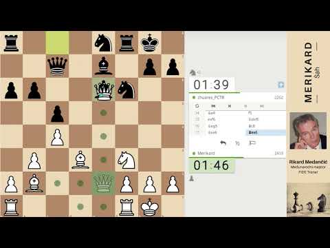 NAuči od majstora 521. - ZUKERTORT BIJELI,A CRNI