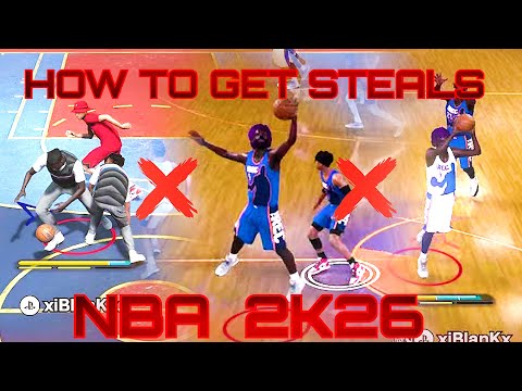 How to Get Steals EVERY GAME l NBA 2K26