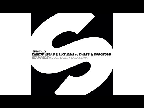 Dimitri Vegas & Like Mike vs DVBBS & Borgeous – Stampede (Major Lazer x P.A.F.F Remix) [Official]