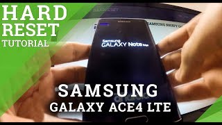 Hard Reset SAMSUNG Galaxy Note Edge - perform the factory reset operation