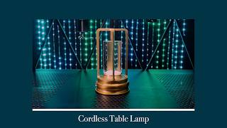 Cordless Table Lamp - Rechargeable LED Lamp with 2000mAh Battery