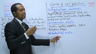 causes of soil pollution