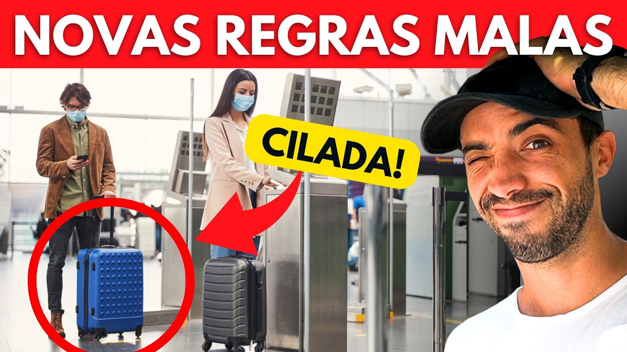 ATENÇÃO MALA DE MÃO 2025 - FISCALIZAÇÃO BAGAGEM!