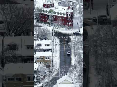 March Weather in Toronto, Canada ❄️ #shorts