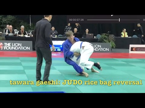 tawara gaeshi - JUDO Rice Bale Reversal Throw