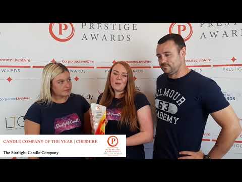 The Starlight Candle Company Wins Candle Company of the Year | Cheshire