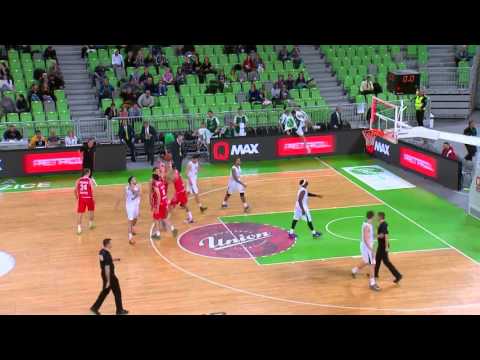 Union Olimpija - Tajfun 77:69 (22. krog, Liga ABA 2015/2016)