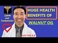 HEALTH BENEFITS OF 3 TABLESPOONS PER DAY OF PURE WALNUT OIL.