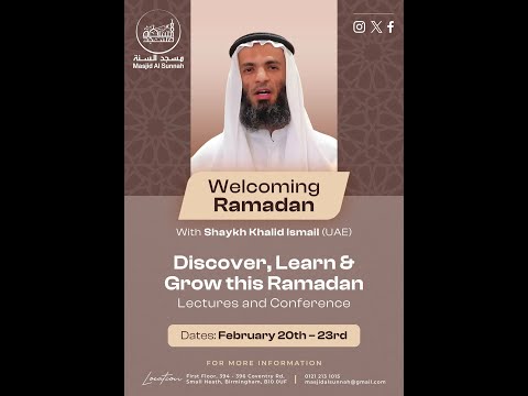 Importance and Virtues of Ramadan by Shaykh Khalid