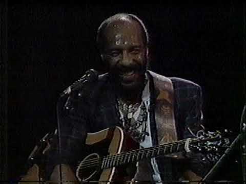 Thumbnail for Richie Havens & Peter Yarrow October 1987 late night TV performance by Peter, Paul & Mary, Mavis Staples, Donovan, Richie Havens, Diego, Y&T
