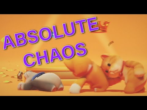 Three friends beat the devil out of each other as animals (Party Animals)