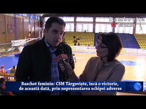 Baschet feminin: CSM Târgoviște, încă o victorie