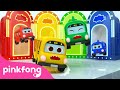 Color Buses Yellow Bus Where Are You Finger Family Tune 3D Car Bus Song Pinkfong
