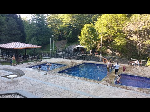 BORJOMI, Georgia | Exploring Borjomi CENTRAL PARK | Borjomi SULFUR POOLS