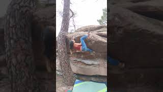 Video thumbnail de Primer mantel, 6a. Albarracín