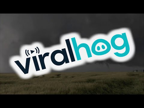 Dodge City Supercell and Tornado Breakout || ViralHog