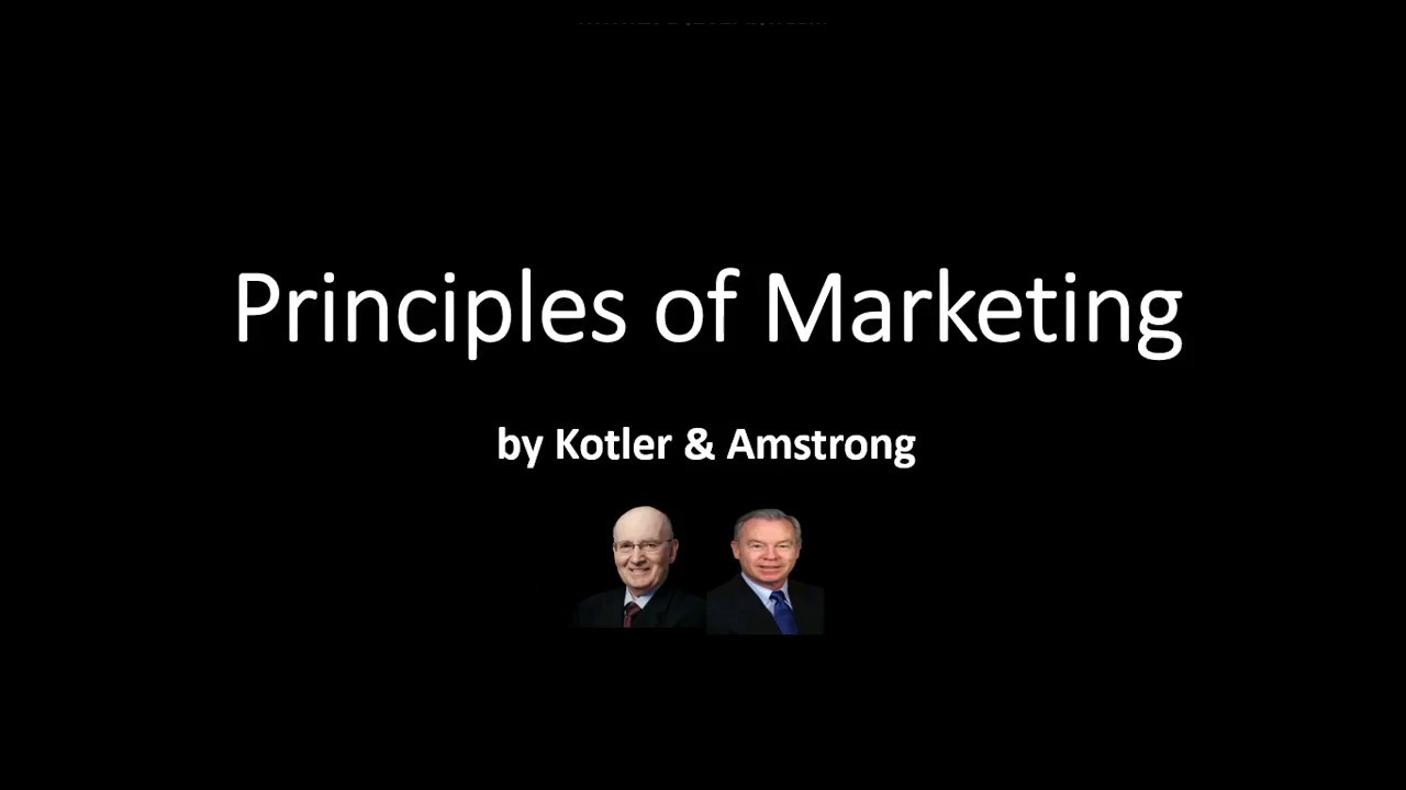 Needs, Wants, and Demands Definition I Chapter 1 I Principles of Marketing by Kotler & Amstrong
