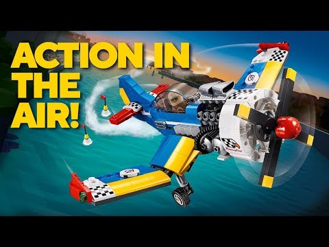 Vidéo LEGO Creator 31094 : L'avion de course