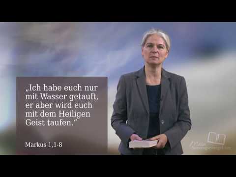 Mein Sonntagsevangelium – Die Taufe