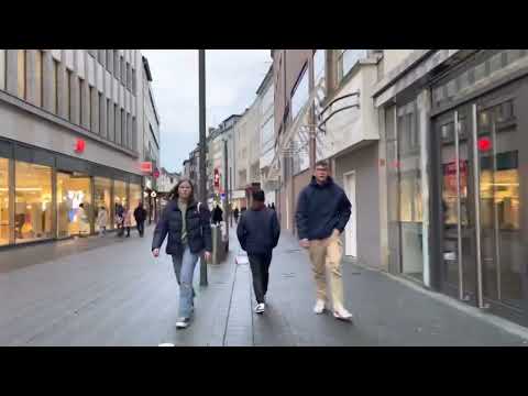 Aachen, Germany 🇩🇪 Walking 4k Tour | Exploring Aachen, Germany 4K Video | MRx