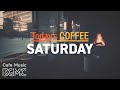 SATURDAY JAZZ 4K Snowy Cozy Cafe ️ Jazz For Reading Chill