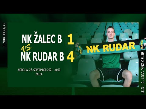 U13 - NK Žalec B : NK Rudar B 5_krog 1:4
