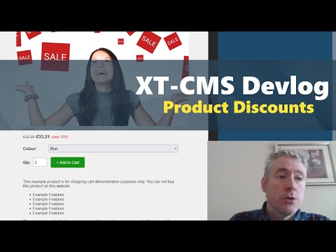 XT-CMS Devlog V3 : Product Discounts