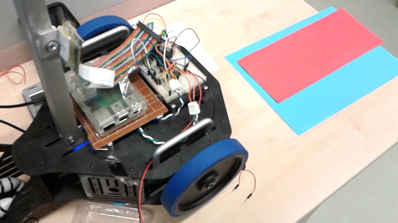 Book Carrying Robot #4 Standalone complete code Running on Raspberry PI ...