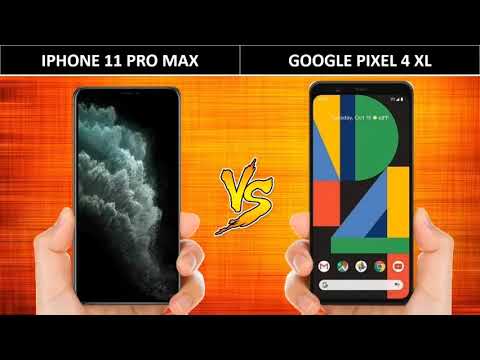 GOOGLE PIXEL 4 XL VS IPHONE 11 PRO MAX