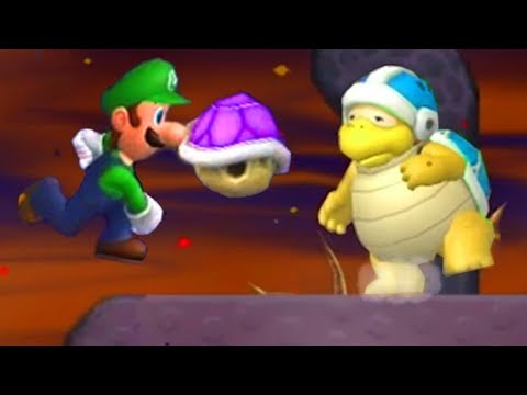 Newer Super Luigi Dark Moon - Walkthrough #02 Video